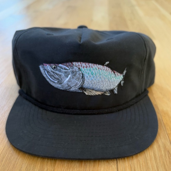 Other - Men’s Tarpon Embroidered Hat. One Size Fits Most. Color Black